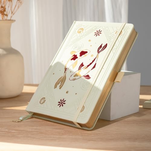 TIEFOSSI A5 Dotted Journal Notebook 190 Pages for Women & Men - color: Light Yellow, size: A5-Dotted