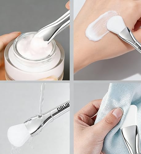 Silicone Mask Brush Applicator for Face Even Coverage Tool Durable Beauty Spatula Easy to Clean Korean Beauty Skincare Accessory - color: Mask Brush