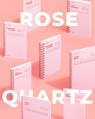 motemote 10 MINUTES PLANNER 100 Days - Undated Time Blocking Daily Planner - color: Rose Quartz