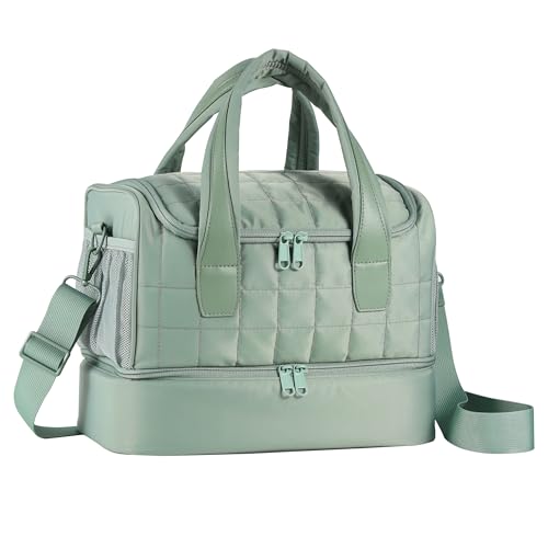 GR69N Nail Polish Organizer,Travel Nail Bag Organizer Case - color: Green