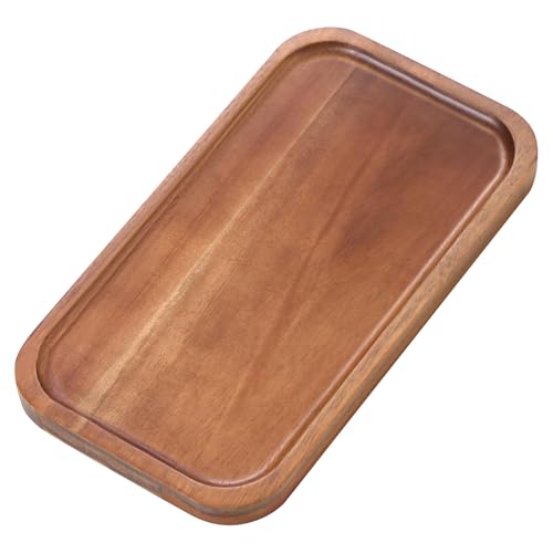 Small Wooden Tray and Platter, Mini Charcuterie Boards, 10"x5.5" - size: 10" x 5.5"