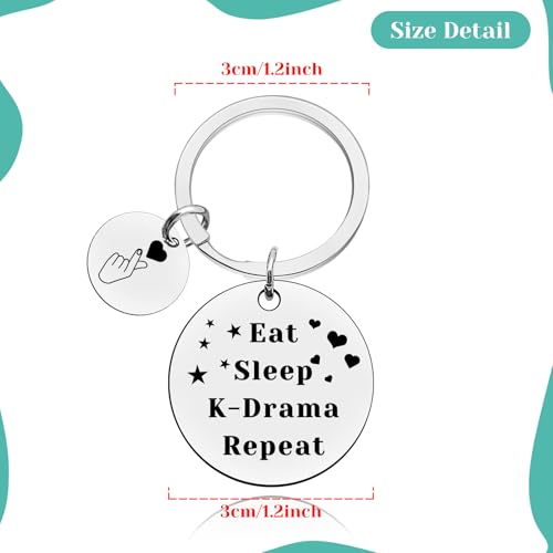 Gifts for Korean Drama Women Funny Korean K-Pop Drama Gift Ideas Keychain K-Drama Lover Gift K-Pop Lover Fans Keychain Korean Drama Fan Gift Keychain for Women Men Friends Christmas Birthday Gift