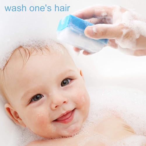 Reusable Sensory Brush, Baby Bath Scrubber. (12 PCS) - size: 12 Count