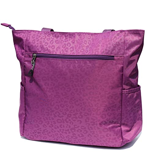ESVAN Original Floral Water Resistant Large Tote Bag Shoulder Bag for Gym Beach Travel Daily Bags Upgraded - color: [A] C