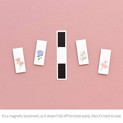 Monolike Magnetic Bookmarks Front Garden ver.1, Set of 5 - color: Front Garden Ver.1