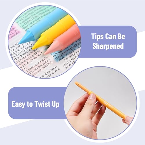 Mr. Pen- No Bleed Gel Highlighters, Friendly Colors, 8 Pack - color: Friendly Colors, size: 8 Pack