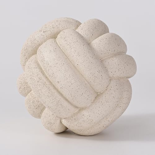 Knot Ball Statue Decor, Coffee Table Decor, Resin Aesthetic