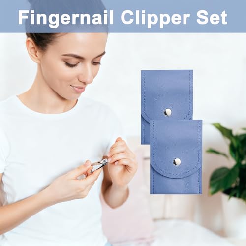 16 Sets Travel Manicure Set Professional Nail Clipper Kit Bulk,4 in 1 Adult Stainless Steel Travel Manicure Kit with Case Individually Wrapped Nail Clippers Bulk for Homeless,Hotel,Charity(4 Colors) - color: Multi Color