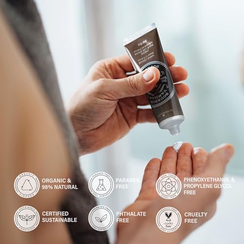 La Chatelaine Hand Cream Unisex Gift Set, Ready-To-Gift Hand Lotion, Travel Size, Natural Hand Cream Made in France with 20% Organic Shea (Moroccan Mint, Vetiver Cedar, Bourbon Vanilla) 3 x 1 fl oz - style: Gray Mosaic