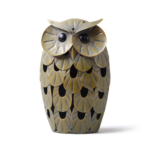 Owl Statue Animal Figurine Modern Sculpture Decor 9.4 Inch - size: Large