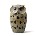 Owl Statue Animal Figurine Modern Sculpture Decor 9.4 Inch - size: Large