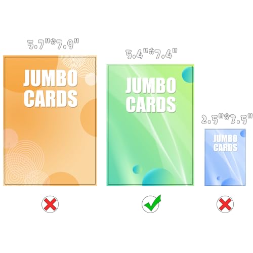 Jumbo Card Binder – WITHYU Oversize Ringless Collector Card Binder with 60 Pockets, 5.4'' x 7.4'' Storage Album for Game Cards (White) - color: White, size: 5.4x7.4