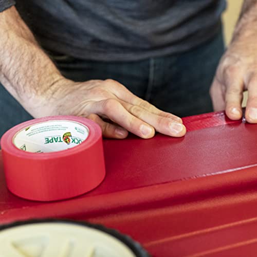 Duck Color Duct Tape Project Pack, 3-Roll, 1.88 Inches x 30 Yards, 90 Yards Total, Red, 3-Rolls (242911) - color: Red, size: 3-Roll