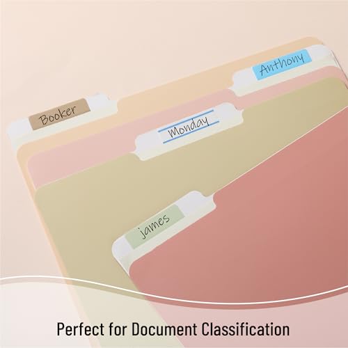 Mr. Pen- Sticky Index Tabs, 500 Pcs, 21 Sets, Colorful - color: Beach