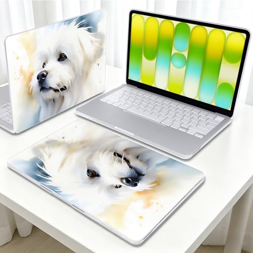 Cute Dog Protective Case for 2026 MacBook Neo 13 Inch A18 Pro A3404 - color: Dog