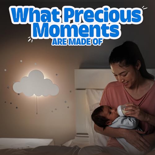 Cloud Lights - Floating Cloud Wall Lamps | Baby Nursery Cloud Night Lights - color: 2pcs Cloud
