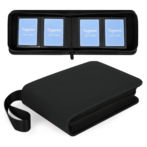 2 Pocket Mini Card Binder - Small Trading Card Album with Zipper,80 Pockets PU Leather Holder, Side-Loading Small TCG Binder for Standard Anime & Sports Cards - color: Black, size: 2-Pocket