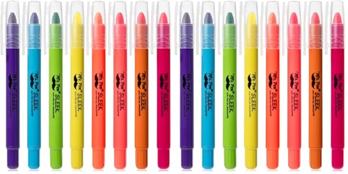 Mr. Pen No Bleed Gel Highlighter, Bible Highlighters, Assorted Colors, Pack of 16 - color: Vibrant Colors 1, size: 16 Pack