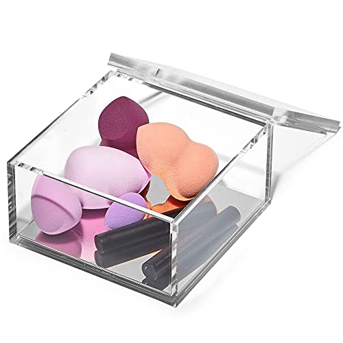 OfficeGoods Acrylic Desk Organizer with Silver Base, Large - color: Silver, size: Large