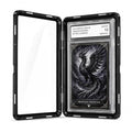 PSA Slab Case, Magnetic 9-Point Lock Display Protector, Black - color: Black