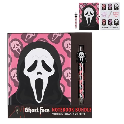 Ghost Kids Stationary Set for Girls and Boys, Journal Kit with Pen - color: Ghost