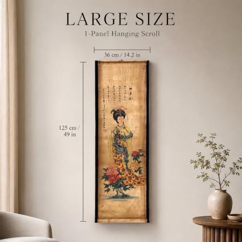 Wall Art Poster Prints Paintings Lady Replica Yang Guifei Tang Dynasty - color: A4