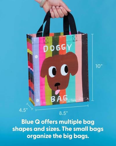 Blue Q Handy Tote Bag - Funny Reycled & Reusable Tote Bag - color: Doggy Bag
