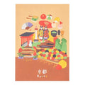 NOLTY JAPAN NOTE, A6 Notebook Featuring Japanese Design, Kyoto, JP0103 - color: Kyoto