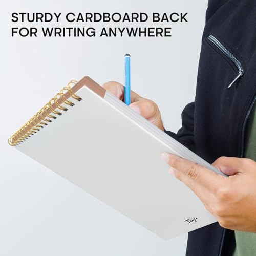 Taja To Do List Notepad, Undated Daily Planner for Work and Goal Setting - color: z-Brown, size: 1 Pack