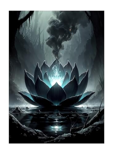 Katomula 100 MTG Card Sleeves with 100 Inner Sleeve, Textured Back Art Sleeves, Fit Standard Size Cards- Swamp Louts - color: Swamp Louts