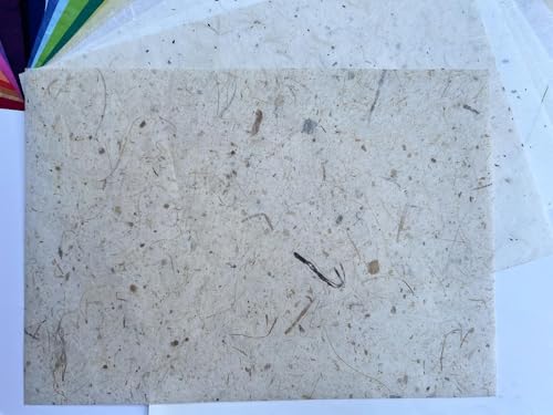 50 Design A4 Natural Fiber Mulberry Tree Mulberry Paper Sheets Art Tissue Washi Paper Design Craft Art Origami Suppliers Card Making Writing Painting 50 Sheets (Mixed Colors Flowers etc.,, A4) - color: Mixed Colors Flowers etc.,,, size: 8.3 X 11.7 Inch