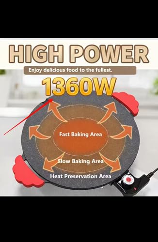 16" Indoor Grills Electric Smokeless, Includes 4 Barbecue Tools, 3 Cleaning Towels, Drip Tray, Suitable for Teppanyaki and Grilling