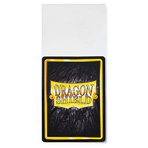 Dragon Shield Perfect Fit Inner Card Sleeves Standard Size (100 CT) – PVC-Free Polypropylene Double-Sleeve Protection Compatible with Pokemon, One Piece & Magic The Gathering – Clear - color: Perfect Fit