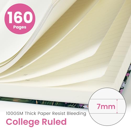 Taja Aesthetic Lined Journal for Women, Pretty Notebooks for Work & Study - color: B-Dreamscape Hills