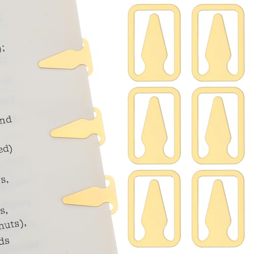 100pcs Index Clips, Metal Page Nibs Bookmarks, Arrows Bookmark, Arrow Page Clips for Students, Teacher, Readers, Book Lovers, Men and Women,Gold
