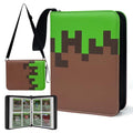 400 Pockets Card Binder,Portable Shoulder Strap,Waterproof PU Bag,FF38 - color: Green Shoulder Strap-400