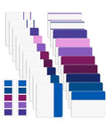 Mr. Pen- Sticky Index Tabs, 500 Pcs, 21 Sets, Colorful - color: Space