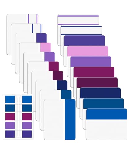 Mr. Pen- Sticky Index Tabs, 500 Pcs, 21 Sets, Colorful - color: Space