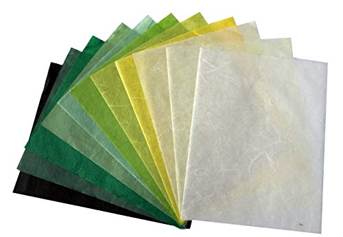 75 Mulberry Paper Sheet Design Craft Hand Made Art Tissue Japan Washi Design Craft Art Origami