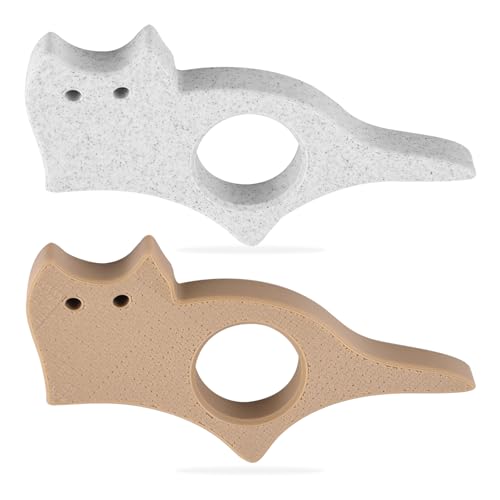 Cat Book Page Holder for Reading 3D Printing Thumb Page Holder Ideal Books Reader Gifts & Reading Accessories Book Worm Gifts - color: Cat
