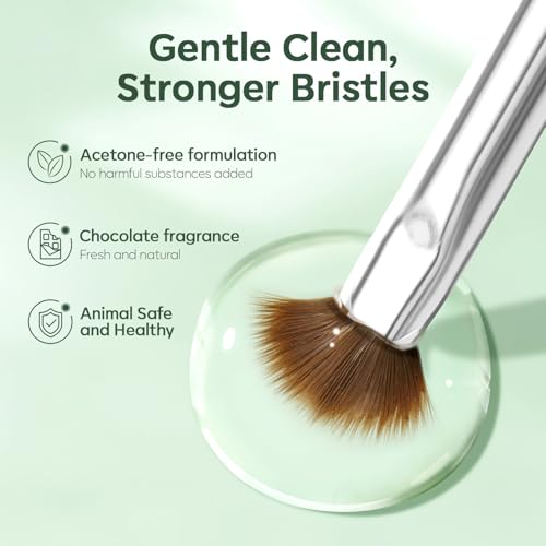 Modelones Nail Art Brush Cleaner & Restorer 2.71 Fl.Oz with nail art brush - color: Clear
