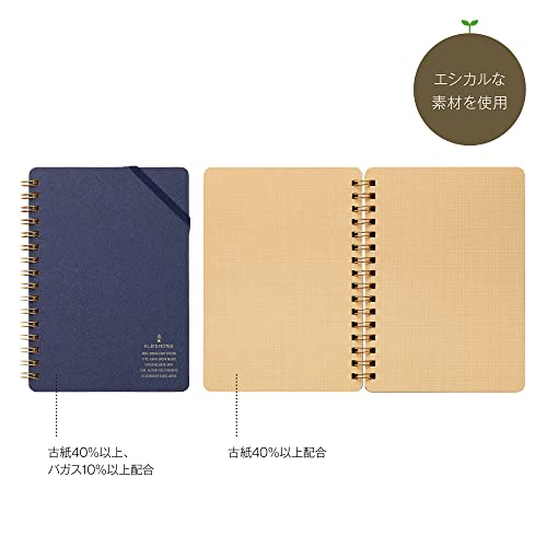 kleid 8479 Craft Work Memo, A6, 0.08 inch (2 mm) Grid, Navy