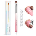 MelodySusie Dual-Ended French Nail Brush and Dotting Pen Set, Size #16 - color: A--Light Pink, size: #16