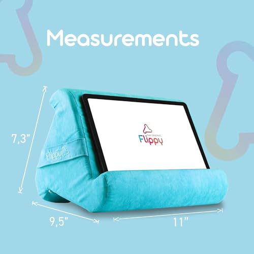 Flippy Original Tablet Pillow Stand & iPad Holder, Gift for Book Lovers & Readers, Multi-Angle Stand with Storage for Lap, Desk & Bed, Compatible with Kindle, Fire, iPad & Samsung, I Wanna Go to Miami - color: I Wanna Go To Miami 4.0