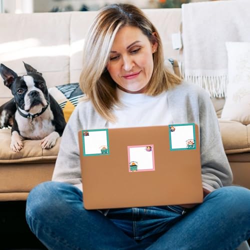 9 Pcs Dumpster Fire Sticky Notes, Funny This is Fine Sticky Notes Office Supplies, Cute Dumpster Fire Desk Accessories Gifts for Office Worker Student Teacher School Supplies - color: Dumpster Fire B