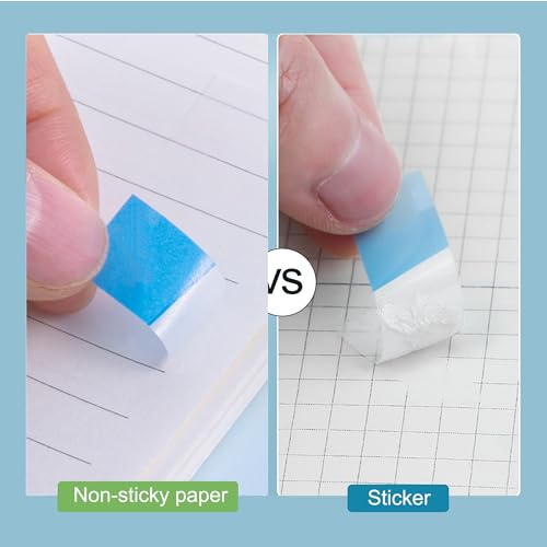 Golcellia 300 Pcs Sticky Tabs, Writable Annotation Tabs for Books - color: Red,orange,green,blue,yellow