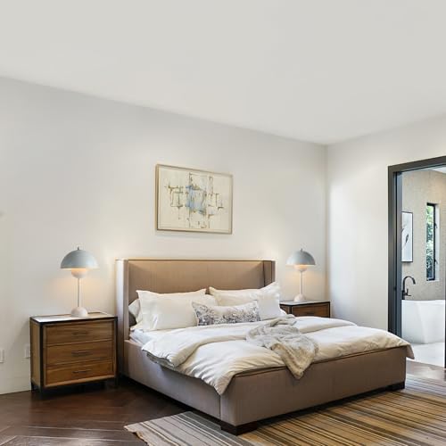 Creative Mid-Century Modern Bud Table Lamp for Home&Office, Glossy White - color: Glossy White