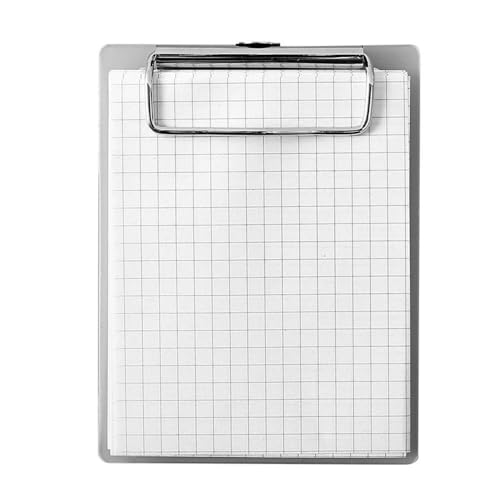 Memo Pad Mini Notebooks Thickened Panel Clipboard Notepads Supplies 50sheets Folder Board Stationery(grid)