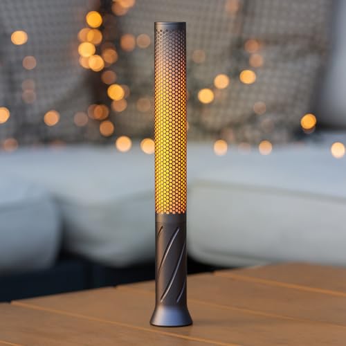 phonar Rechargeable Flameless Candle Lamp, Cordless Ambient Table Light for Bedroom, Romantic Dinner, Restaurant & Cozy Home Decor, Warm Dimmable LED Candlelight