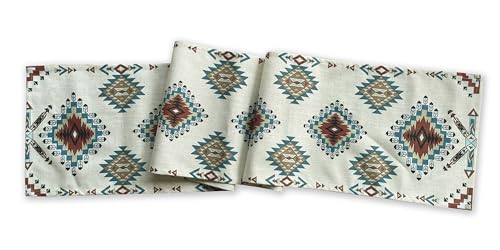 Aztec Southwest Geometric Table Runner 70x13 Inches - color: Aztec01